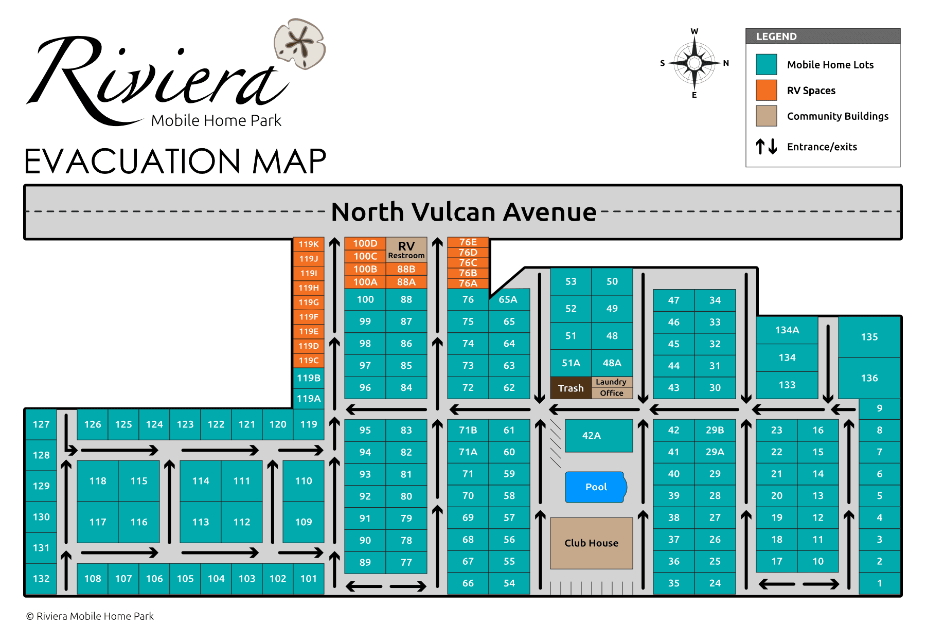 Evacuation Map